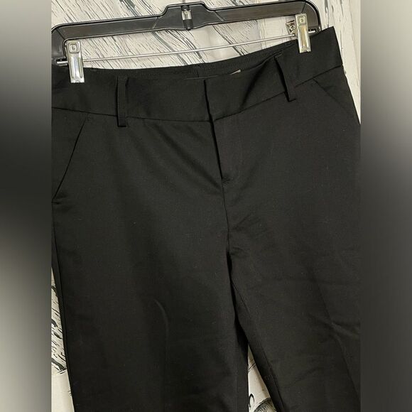ALICE + OLIVIA CLASSICS black dress pants ankle length 6 - Picture 3 of 7